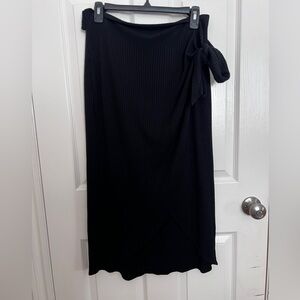 Reformation Aruba Ribbed Knit Skirt